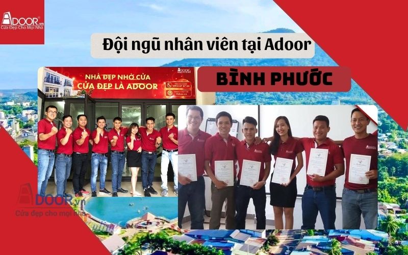 Đội ngũ Adoor cửa cuốn khe thoáng Bình Phước