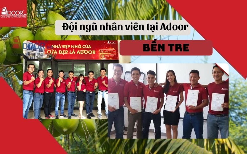 Đội ngũ cửa cuốn khe thoáng Bến Tre tại Adoor tận tâm