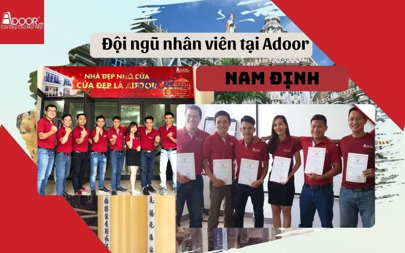 Nhân sự cửa cuốn khe thoáng Nam Định tại Adoor