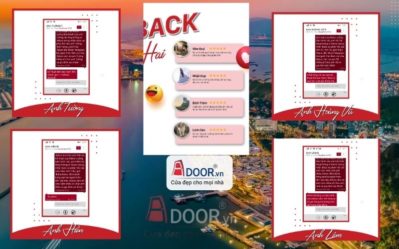 Phản hồi của khách hàng về sản phẩm và dịch vụ Adoor
