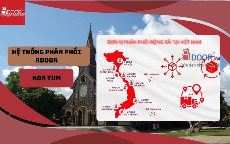 Hệ thống phân phối cửa cuốn khe thoáng Kon Tum
