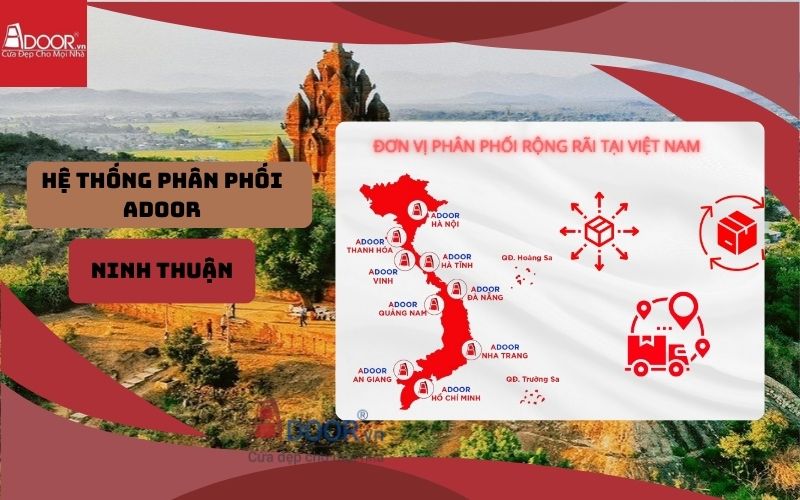 Hệ thống phân phối cửa cuốn khe thoáng Ninh Thuận