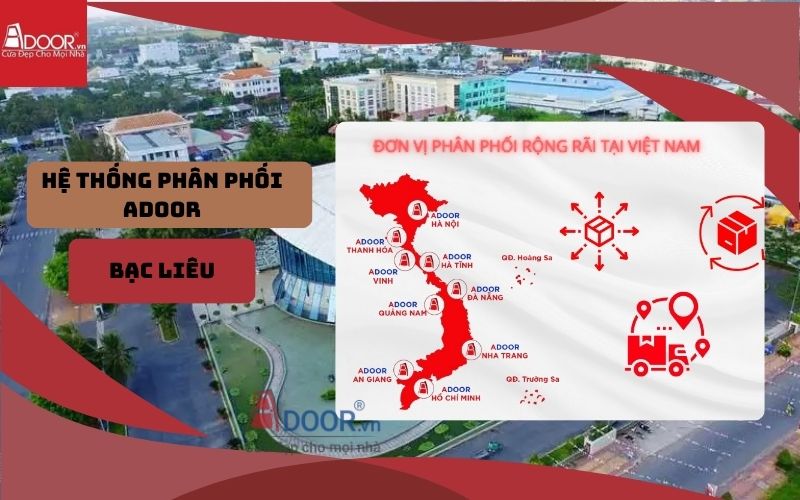 Phân phối cửa cuốn khe thoáng Bạc Liêu Adoor