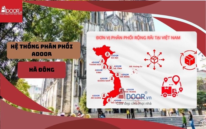 Hệ thống phân phối cửa cuốn khe thoáng Hà Đông