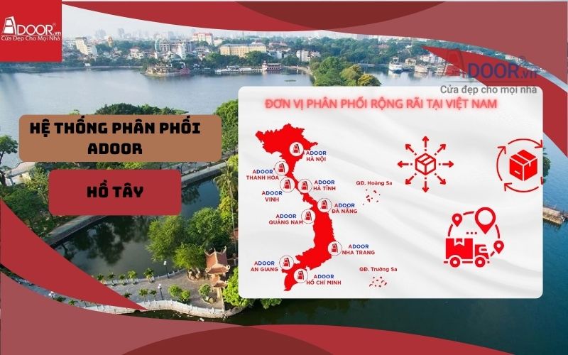 Hệ thống phân phối cửa cuốn khe thoáng Tây Hồ