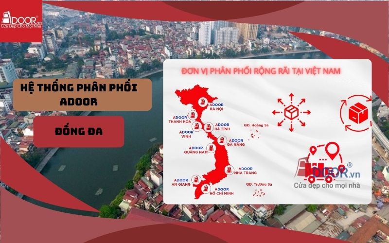 Hệ thống phân phối cửa cuốn khe thoáng Đống Đa