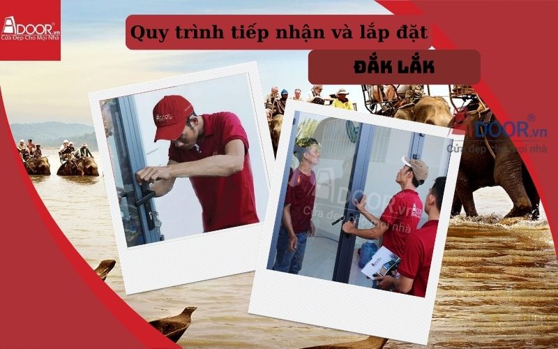 Quy trình lắp đặt cửa cuốn khe thoáng Đắk Lắk chuyên nghiệp