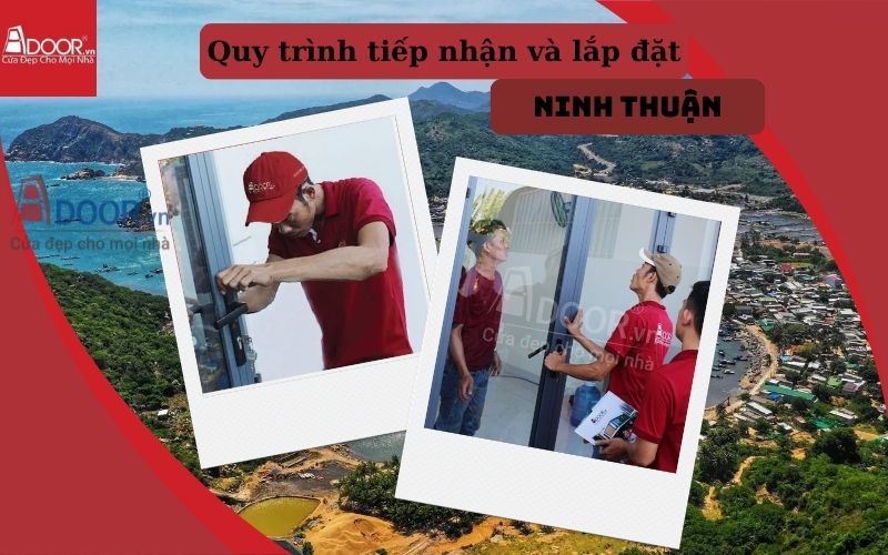 Quy trình lắp đặt cửa cuốn khe thoáng Ninh Thuận