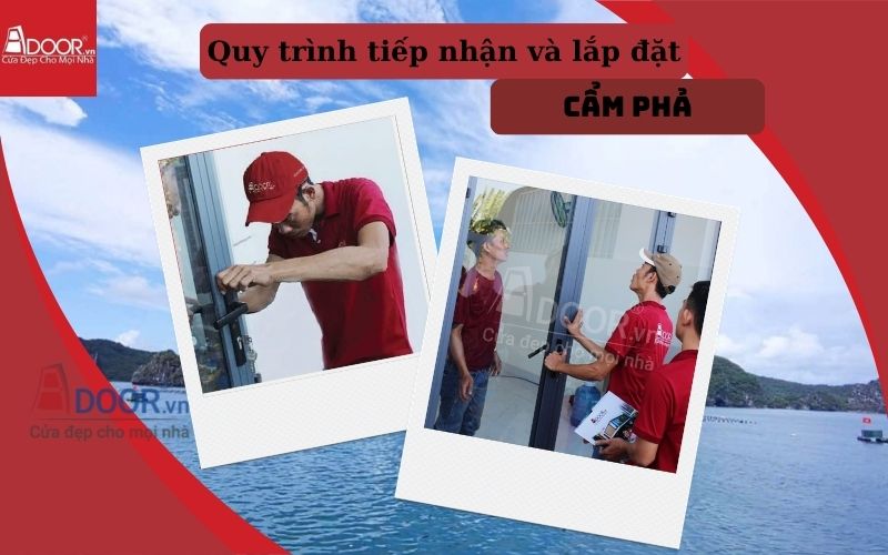 Quy trình lắp đặt cửa cuốn khe thoáng Cẩm Phả