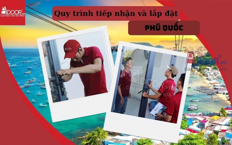 Quy trình lắp đặt cửa cuốn khe thoáng Phú Quốc chuyên nghiệp