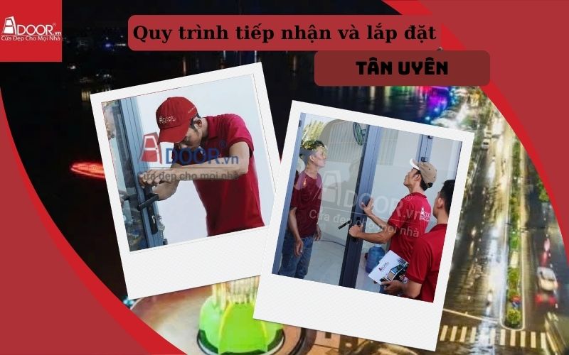 Quy trình lắp đặt cửa cuốn khe thoáng Tân Uyên Quy trình lắp đặt cửa cuốn khe thoáng Tân Uyên