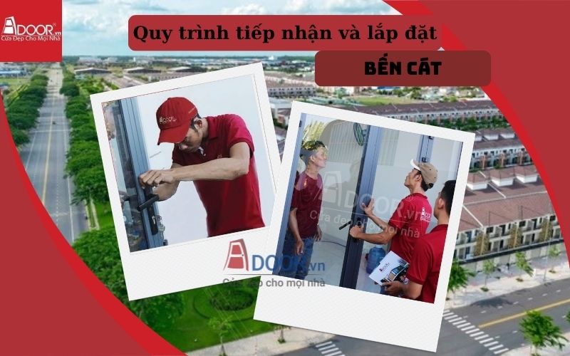 Quy trình lắp đặt cửa cuốn khe thoáng Bến Cát