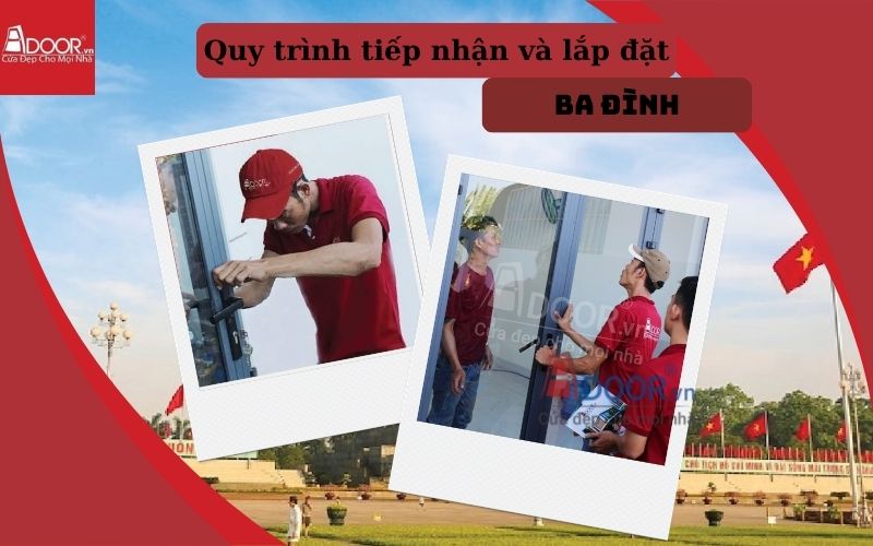 Quy trình lắp đặt cửa cuốn khe thoáng Ba Đình