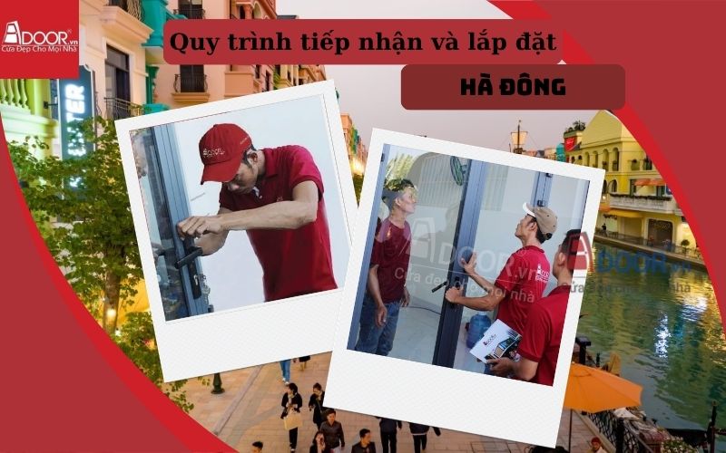 Quy trình lắp đặt cửa cuốn khe thoáng Hà Đông