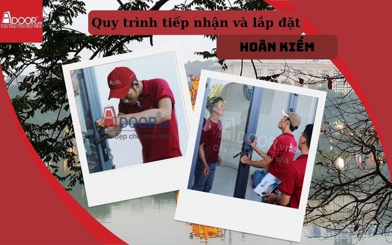 Quy trình lắp đặt cửa cuốn khe thoáng Hoàn Kiếm