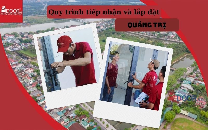 Quy trình lắp đặt cửa cuốn khe thoáng Quảng Trị