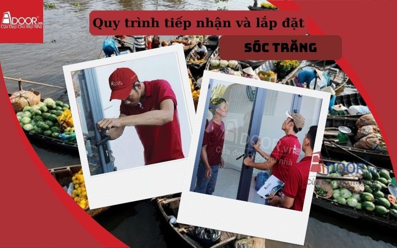 Quy trình lắp đặt cửa cuốn khe thoáng Sóc Trăng