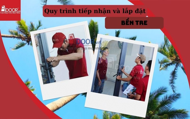 Quy trình lắp đặt cửa cuốn khe thoáng Bến Tre chuyên nghiệp