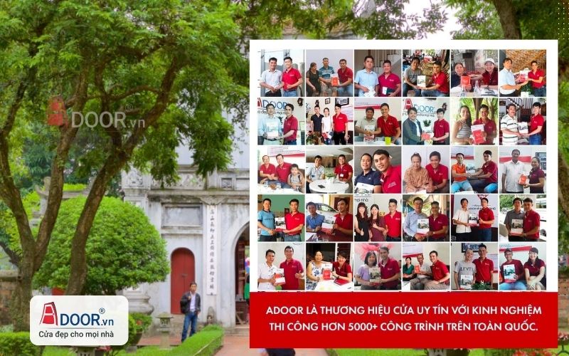 Adoor là thương hiệu uy tín 
