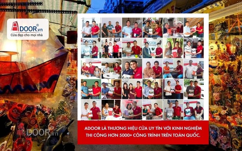Adoor luôn đồng hành cùng khách hàng