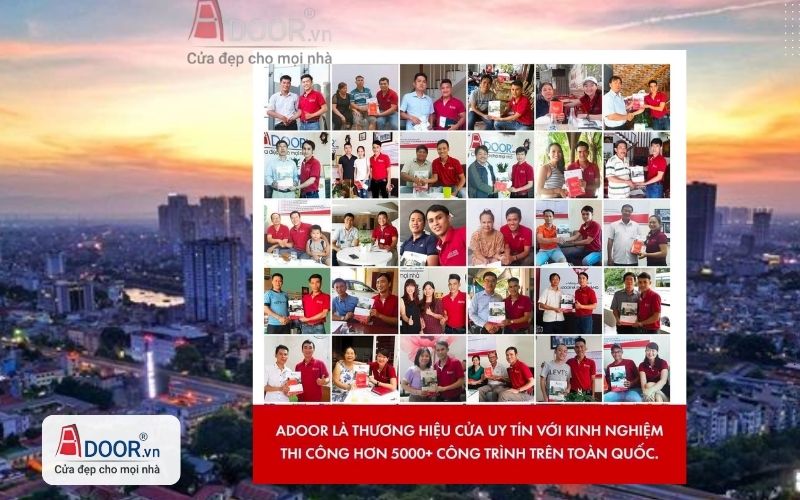 Adoor luôn tận tâm đồng hành cùng khách hàng