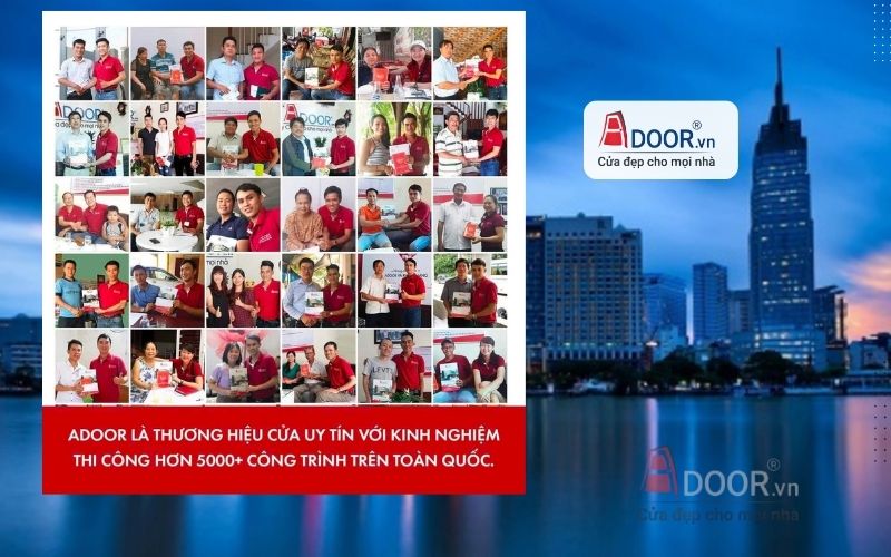 Adoor sẵn sàng, tận tâm