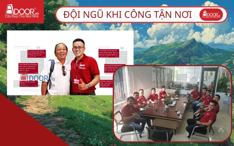 Đội ngũ thi công - Cửa Kính Lùa Slim