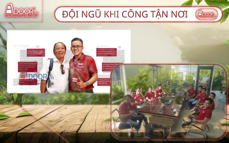 Đội ngũ thi công - cửa nhôm xingfa chính hãng nhập khẩu