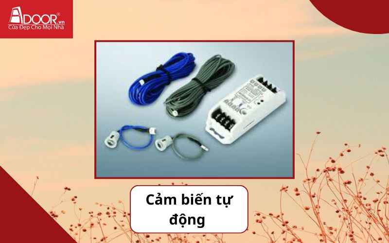 Cảm biến tự động - Cửa Cổng Xếp Inox 304 Tự Động