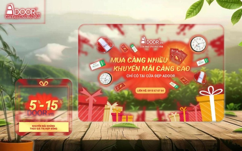 Ưu đãi - cửa nhôm xingfa chính hãng nhập khẩu