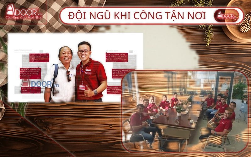 Đội ngũ thi công - cửa nhôm cao cấp xingfa