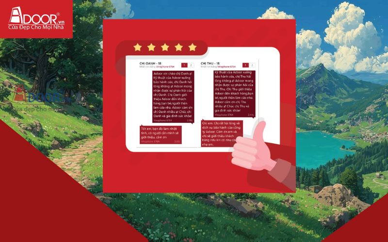 Feedback khách hàng - Cửa Kính Lùa Slim