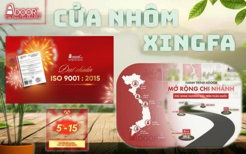 cửa nhôm xingfa chính hãng nhập khẩu
