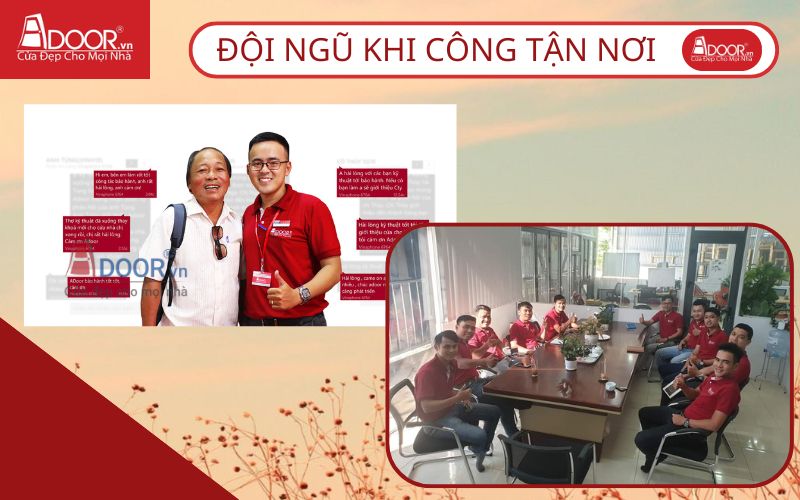 Đội ngũ nhân sự - Cửa Cổng Xếp Inox 304 Tự Động