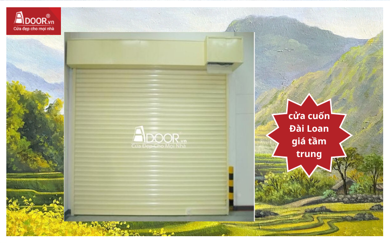 cửa cuốn Đài Loan giá tầm trung