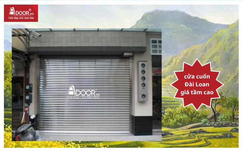 cửa cuốn Đài Loan giá tầm cao