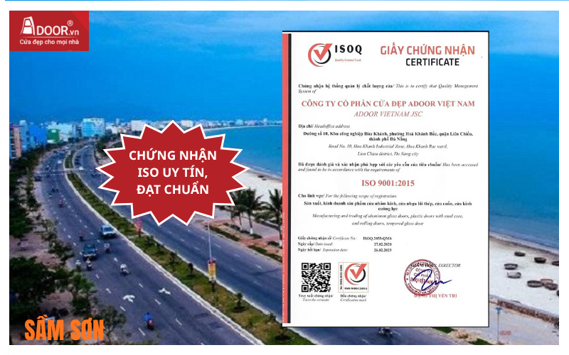 cửa cuốn Đài Loan Sầm Sơn 