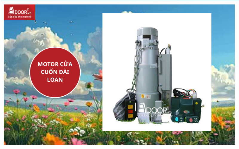 Motor cửa cuốn Đài Loan cửa cuốn đài loan giá bao nhiêu 1m²