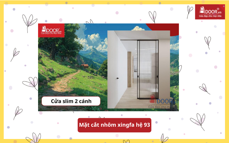 cửa nhôm xingfa 