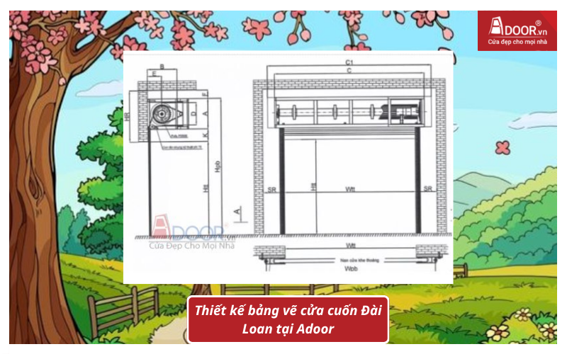 giá cửa cuốn Đài Loan