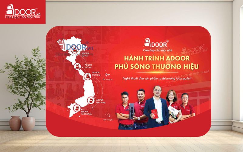 Hệ thống chi nhánh Adoor toàn quốc
