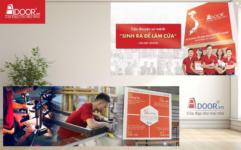 Xưởng sản xuất cửa nhôm Adoor