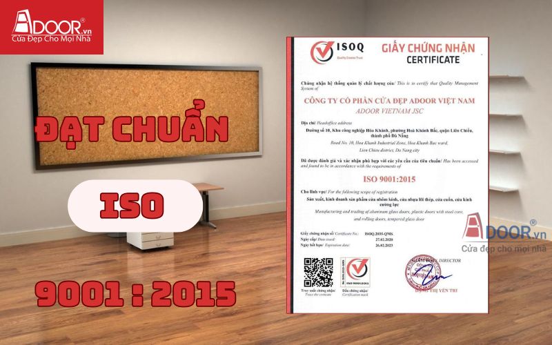 Giấy chứng nhận kiểm định chất lượng cửa nhôm Xingfa chính hãng