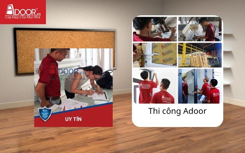 Quy trình 8 bước tư vấn và lắp đặt cửa nhôm Xingfa tại Adoor