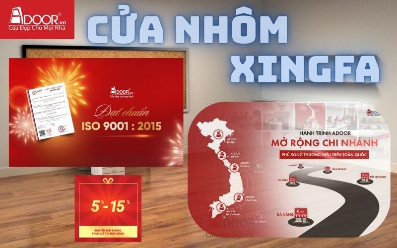 cửa nhôm xingfa
