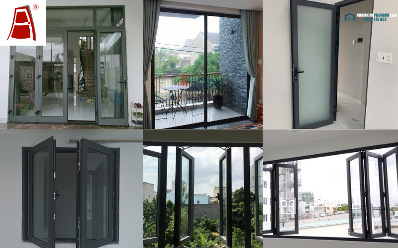Các mẫu cửa nhôm Xingfa Bình Định cho nhiều không gian