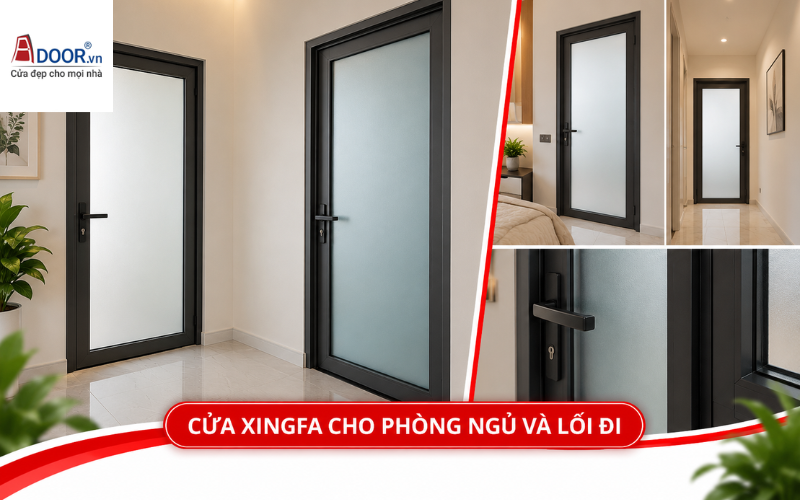 Cửa Xingfa cho phòng ngủ và lối đi