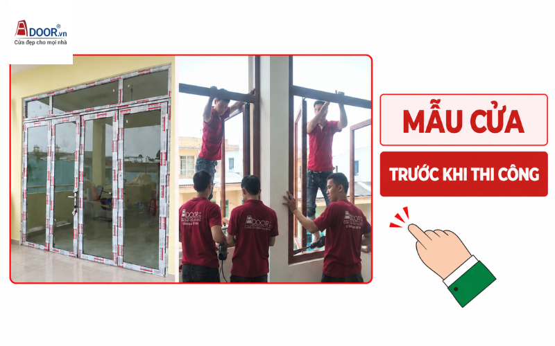 Thi công cửa nhôm kính Xingfa Bình Định