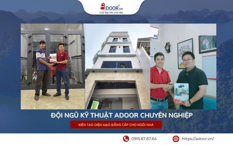 Đội ngũ kỹ thuật cửa nhôm Xingfa Adoor