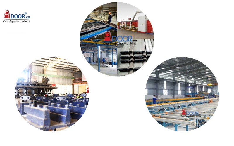 Xưởng gia công cửa nhôm Xingfa